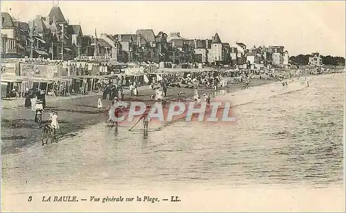 Cartes postales la Baule Vue Generale sur la Plage