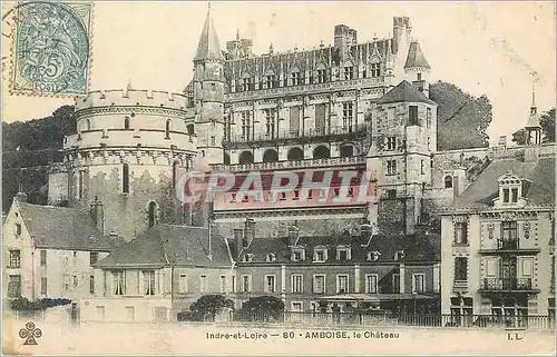 Ansichtskarte AK Amboise Indre et Loire le Chateau