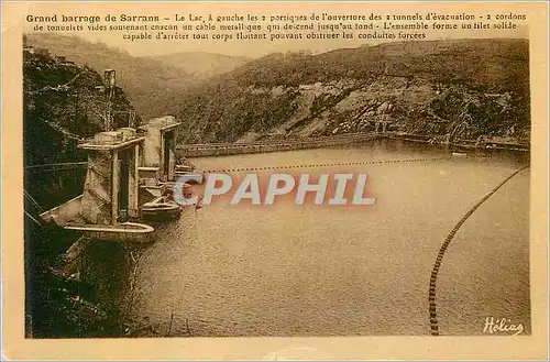 Ansichtskarte AK Grand Barrage de Sarrans le Lac