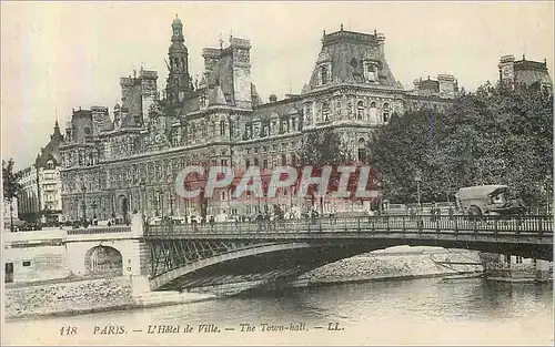 Cartes postales Paris l'Hotel de Ville