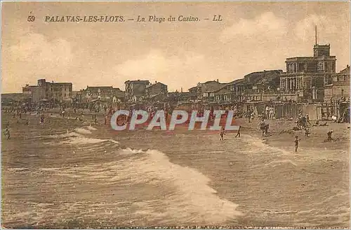 Cartes postales Palavas les Flots la Plage du Casino