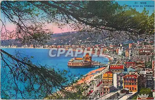 Cartes postales Nice Vue prise du Chateau