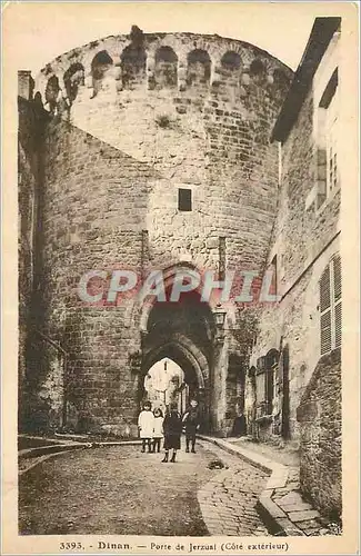 Cartes postales Dinan Porte de Jerzual (Cote Exterieur)