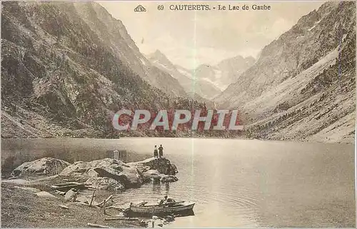Cartes postales Cauterets le Lac de Gaube