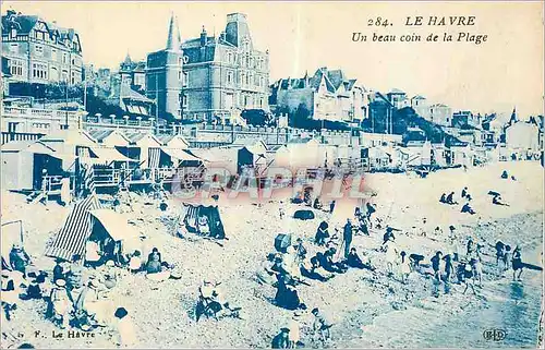 Ansichtskarte AK le Havre un beau Coin de la Plage