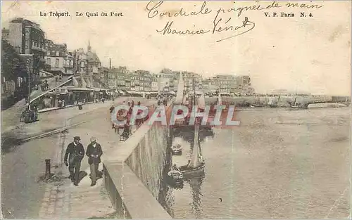 Cartes postales le Treport le Quai du Port