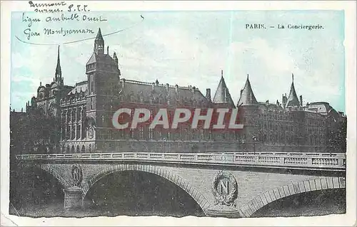 Cartes postales Paris la Conciergerie