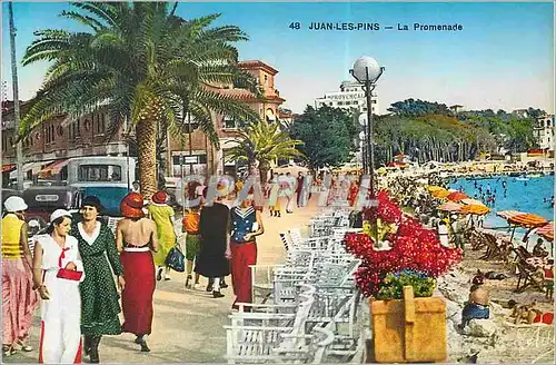 Cartes postales Juan les Pins la Promenade