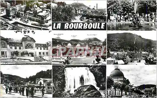 Cartes postales moderne la Bourboule (P de D) Alt 852m la Dordogne et le Casino