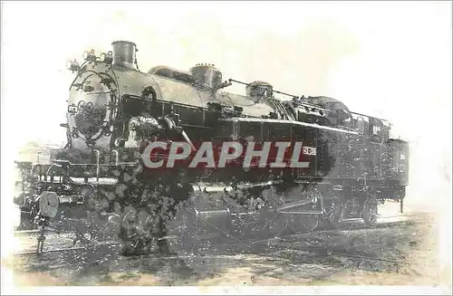 Moderne Karte Chemins de Fer de l'Etat les Locomotives Francaises Train Machine 42 138