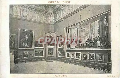 Cartes postales Musee du Louvre Salon Carre