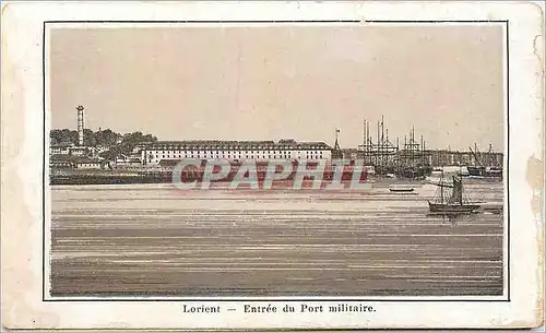 Cartes postales Lorient Entree du Port Militaire