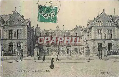 Cartes postales Orleans l'Hotel de Ville