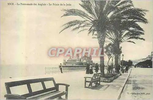 Cartes postales Nice la Promenade des Anglais le Palais de la Jetee