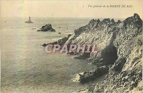 Cartes postales Vue Generale de la Pointe du Raz