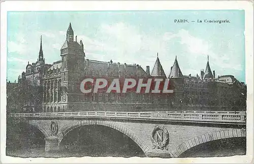 Cartes postales Paris la Conciergerie