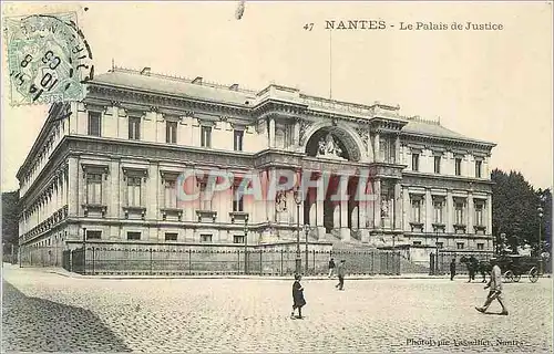Cartes postales Nantes le Palais de Justice