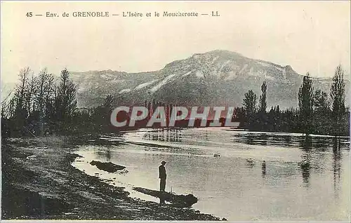 Cartes postales Env de Grenoble l'Isere et le Moucherotte