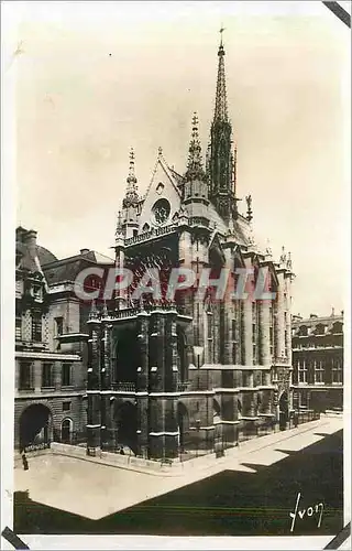 Ansichtskarte AK Paris en Flanant la Sainte Chapelle