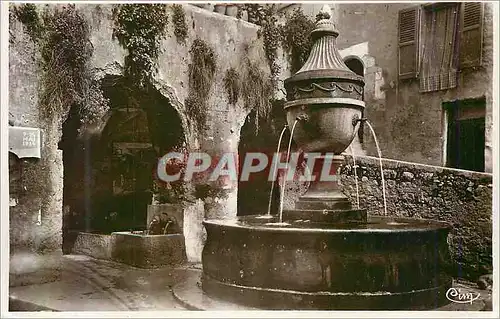 Cartes postales moderne Saint Paul de Vence (A M) une Vieille Fontaine