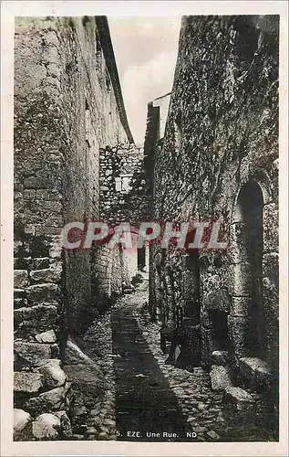 Cartes postales Eze une Rue