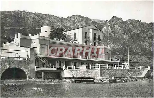 Moderne Karte la Reserve de Beaulieu sur Mer Vue de la Mer la Cote d'Azur