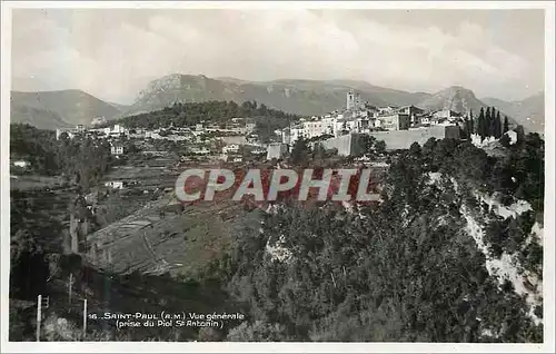 Cartes postales Saint Paul (A M) Vue Generale (Prise du Piol St Antonin)