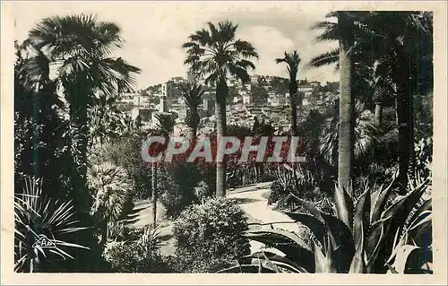 Cartes postales moderne Grasse Parc Palace Hotel un Coin du Parc