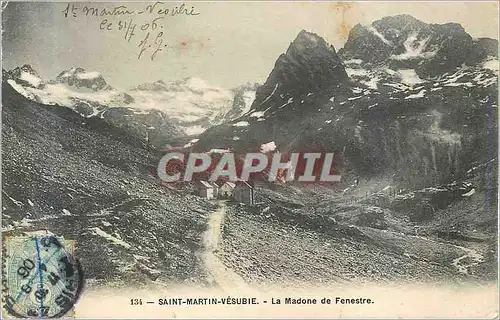Cartes postales St Martin Vesubie la Madone de Fenestre