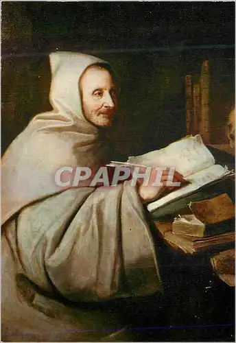 Moderne Karte Portrait Original de l'Abbe de Rance (1626 1700) par Rigaud