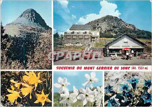 Cartes postales moderne Souvenir du Mont Gerbier de Jonc (Alt 1551m) Ardeche Pittoresque Chalet Hotel