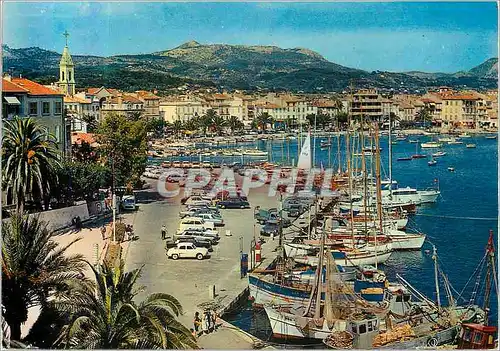 Moderne Karte Sanary (Var) les Quais et le Port Bateaux