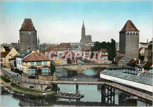 Cartes postales moderne Strasbourg (Bas Rhin) les Ponts Couverts