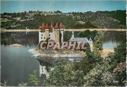 Moderne Karte Bort les Orgues le Chateau du Val la Correze Pittoresque