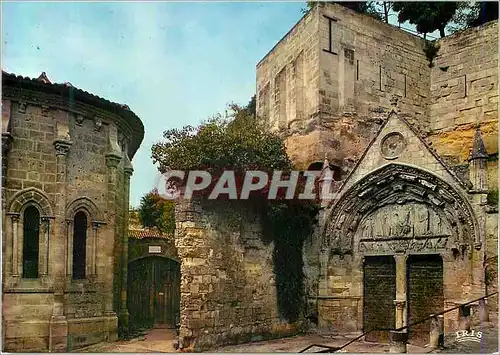 Moderne Karte Saint Emilion (Gironde) l'Eglise Monolithe