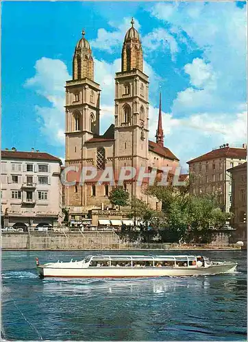 Cartes postales moderne Zurich Grossmunster