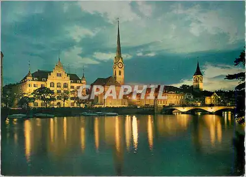 Moderne Karte Zurich