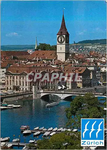 Cartes postales moderne Zurich an der Limmat
