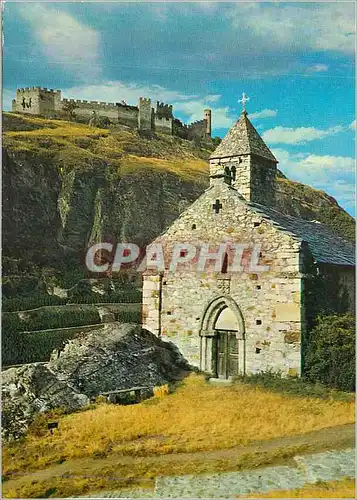 Cartes postales moderne Sion Tourbillon et la Chapelle de Tous les Saints