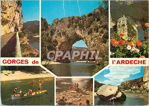 Cartes postales moderne Gorge de l'Ardeche