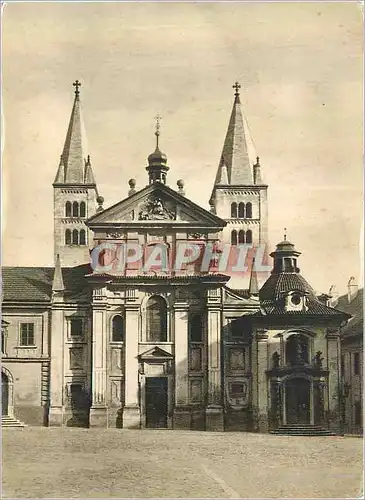 Cartes postales moderne Phaha Hrad Kostel Sv Jirl Pruceli