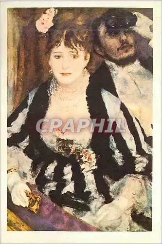Cartes postales moderne La Loge (1874) Auguste Renoir