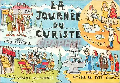 Moderne Karte La Journee du Curiste Images Chez nous