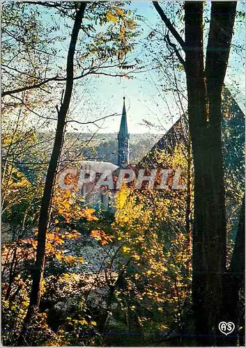 Cartes postales moderne Abbaye Sainte Marie de la Pierre qui Vire (Yonne) Clocher