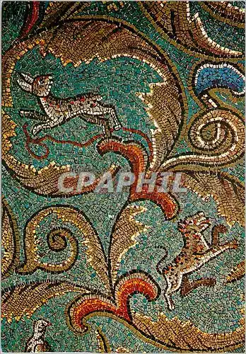 Cartes postales moderne Ravenna Basilica di S Vitale (VI Sec) La Voute du Presbytere (Detail)