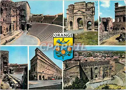Cartes postales moderne Orange (Veucluse) Interieur du Theatre Antique sous Divers Angles
