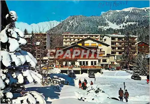 Cartes postales moderne Grans Sierre Valais (Suisse) Hotel City