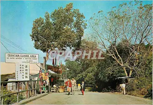 Cartes postales moderne Road Entrance to Lukmachow in Border Forbidden Area