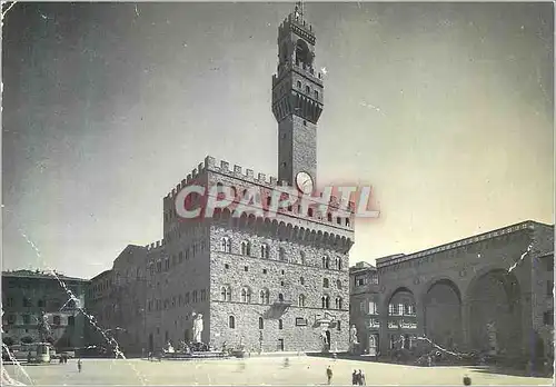 Cartes postales moderne Firenze Place de la Signoria Palais Vecchio