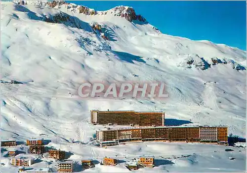 Cartes postales moderne Station du Lac de Tignes (Savoie) Alt 2100 m La Plus Haute d'Europe vue Partielle Aerienne de la